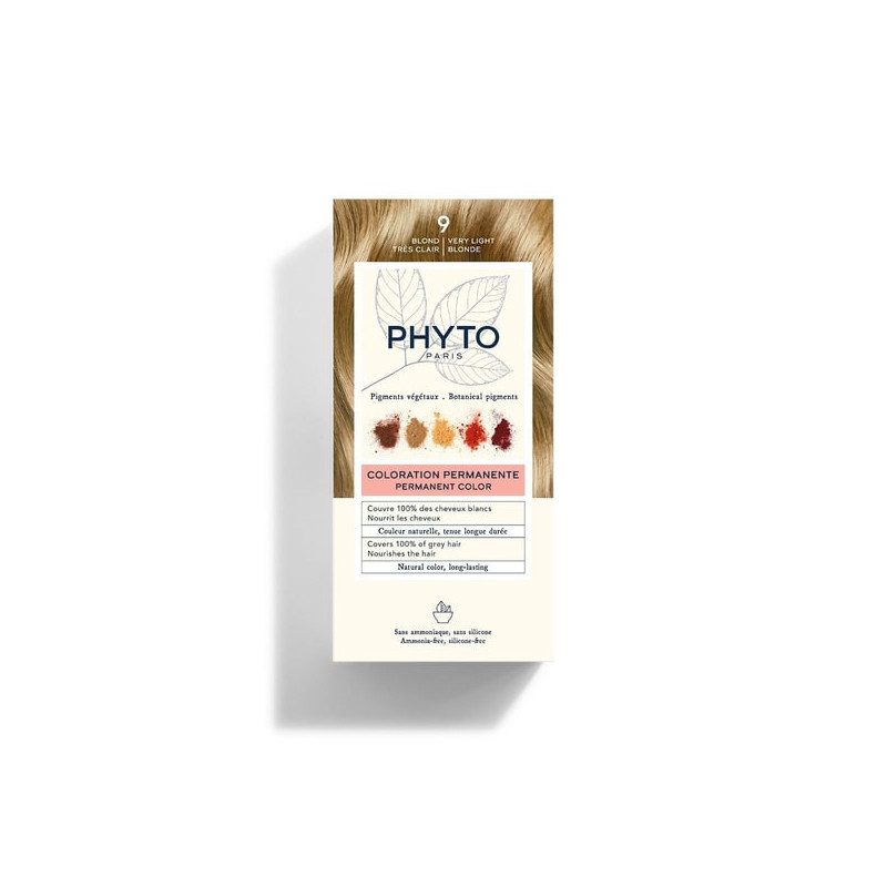 PHYTOCOLOR 9 RUBIO MUY CLARO
