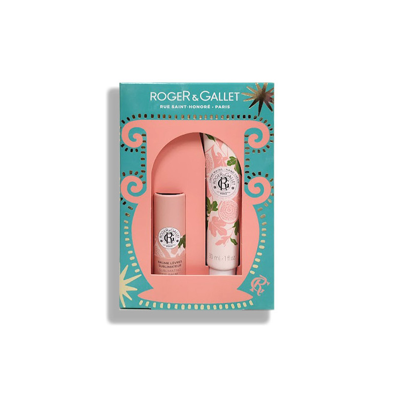 ROGER GALLET SET FIGUIER LABIOS Y MANOS