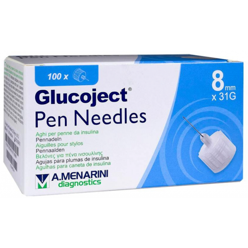 GLUCOJECT MENARINI AGUJAS PLUMAS 1 UNIDAD (SUELTAS)