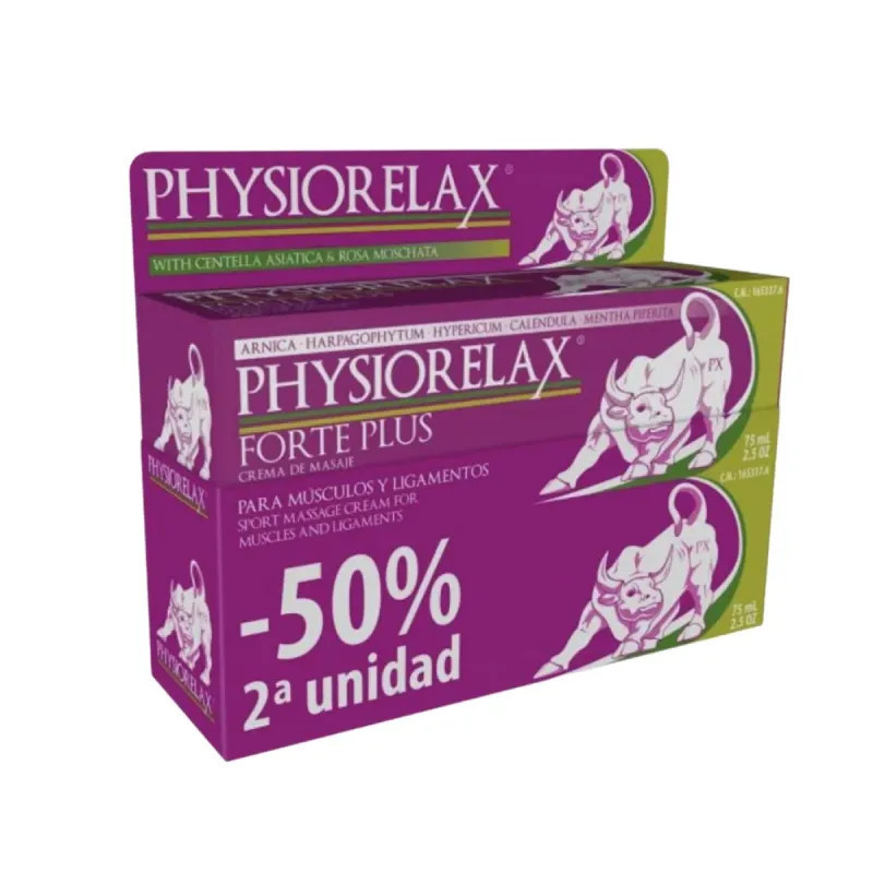 PHYSIORELAX FORTE CREMA DUPLO 2X75ML