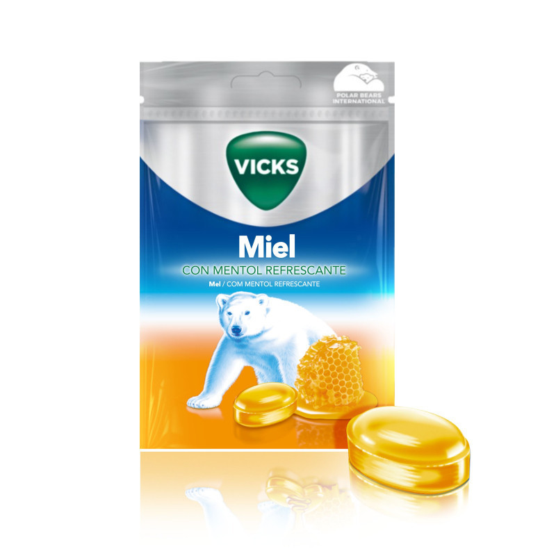 CARAMELOS VICKS MIEL 75 G