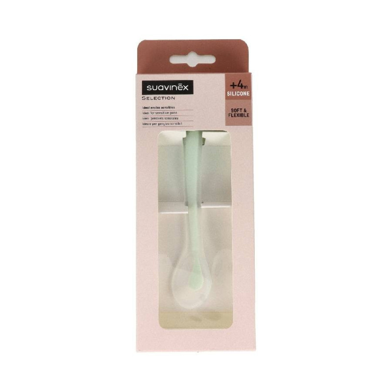 SUAVINEX CUCHARA SILICONA +4M