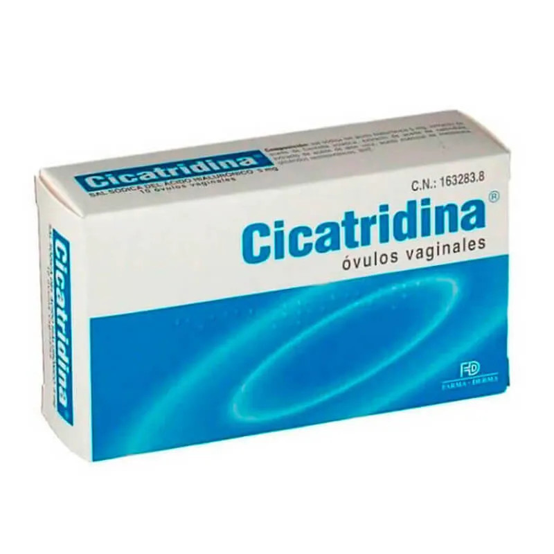 CICATRIDINA OVULOS VAGINALES 10 OVULOS