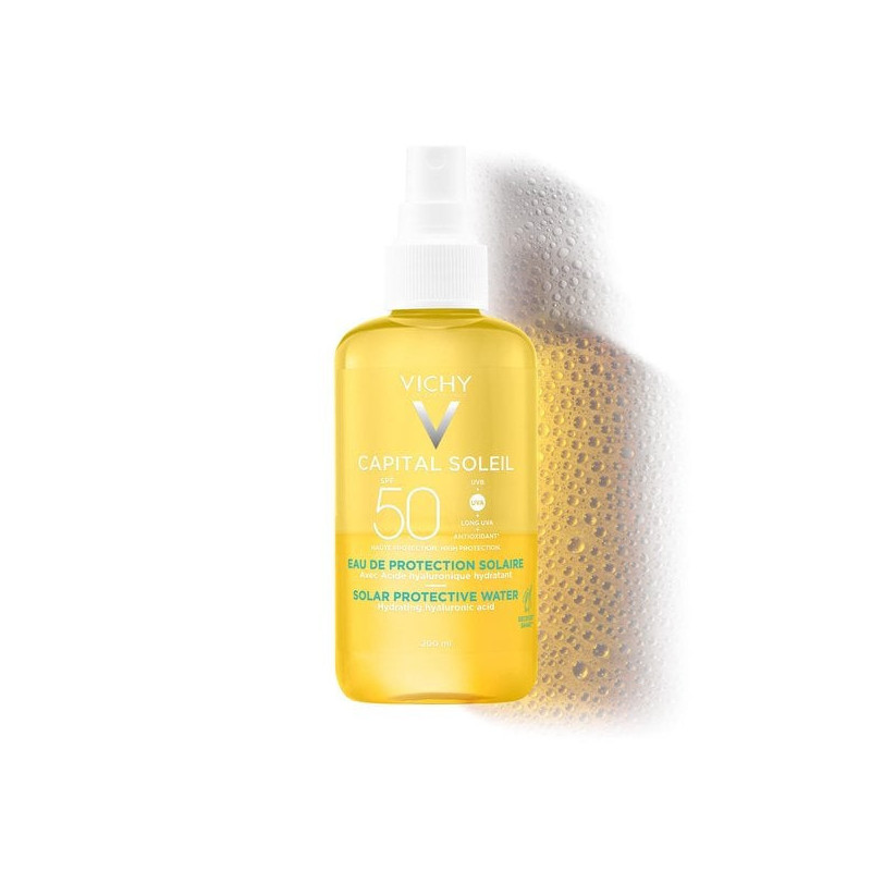 CAPITAL SOLEIL AGUA PROTECCION SOLAR HIDRATANTE SPF50 1 ENVASE 200 ML