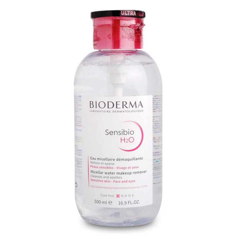 BIODERMA SENSIBIO AGUA  MICELAR 500 ML FRASCO BOMBA DOSIFICADORA
