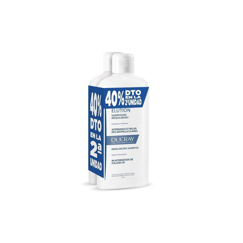 DUCRAY PACK ELUCION 400 ML 40DTO 2UD