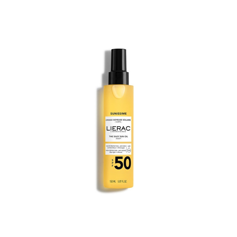 LIERAC ACEITE SOLAR SPF50 150ML
